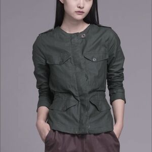 Spiewak & Sons Army Utility Jacket Waxed Resin Coated Military